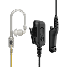 PMLN8342 - Kit de vigilancia IMPRES™ de 2 cables con tubo translúcido, audio alto, negro